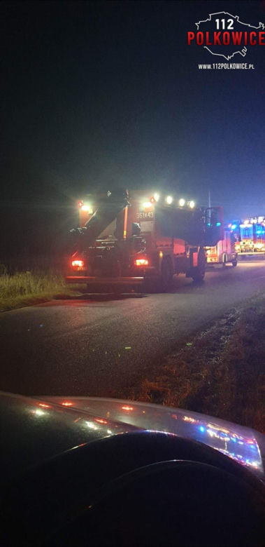 Ścinawa. Tragiczny wypadek autobusu na przejeździe kolejowym. Zginął kierowca