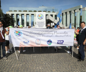 Wielki protest medyków w Warszawie
