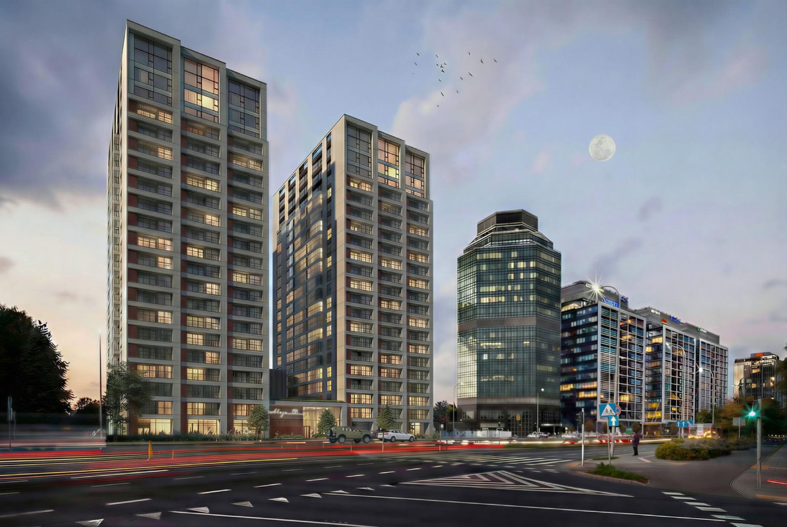 Wizualizacja projektu Aleje 138