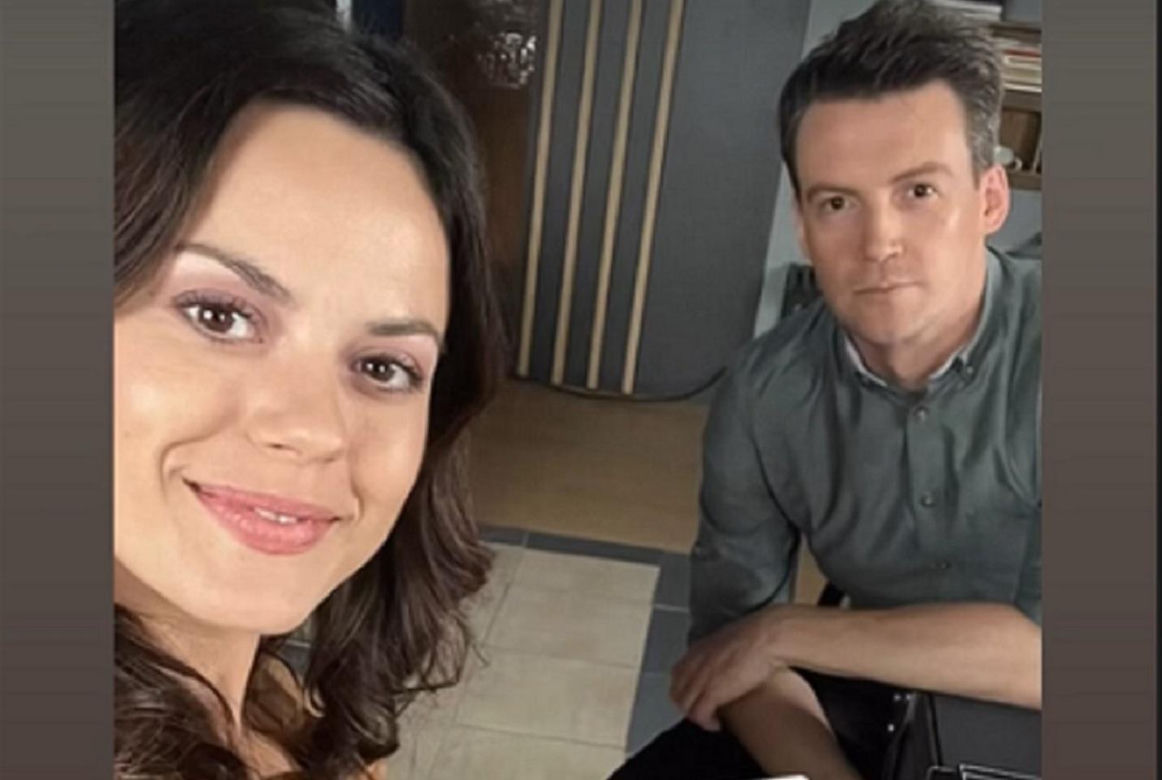 M jak miłość. Kasia (Paulina Lasota), Jakub (Krzysztof Kwiatkowski)