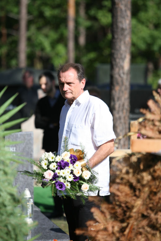 POGRZEB PIOTRA CIEŚLAKA, DYREKTORA TEATRU DRAMATYCZNEGO W WARSZAWIE