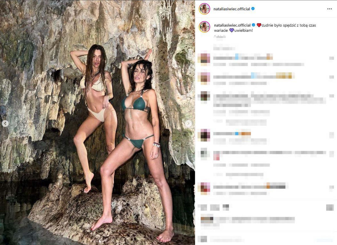 Marcelina Zawadzka i Natalia Siwiec - jaskiniowe kocice