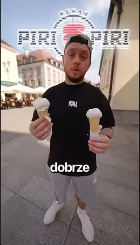 Książulo zjadł lody o smaku... kebaba. Tak je ocenił: "Chory pomysł" 