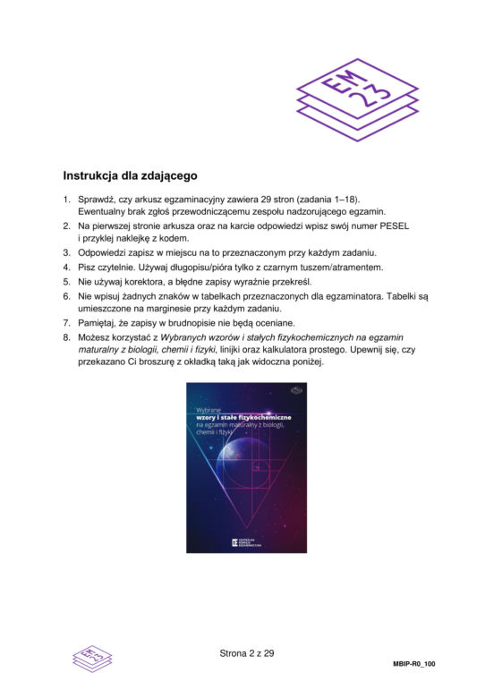 Matura 2023: biologia. Arkusze CKE i odpowiedzi [Formuła 2023]