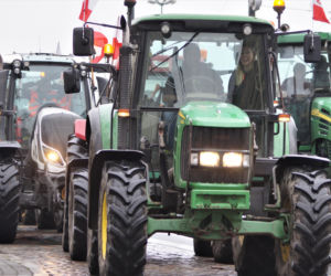 Strajk rolników w Bydgoszczy [ZDJĘIA]
