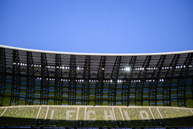 Lechia Gdańsk - Piast Gliwice: Zdjęcia kibiców z meczu 29. kolejki PKO BP Ekstraklasy