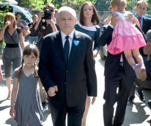 Jarosław Kaczyński głosuje w II turze