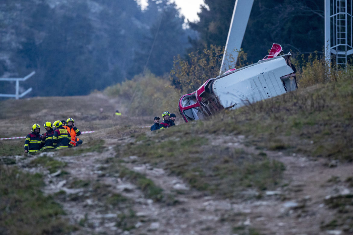 Horror w Czechach! Kolejka linowa urwała się, są ofiary