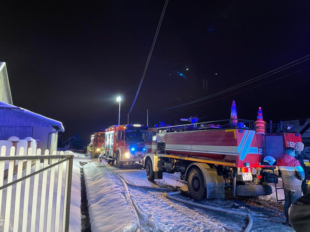 Tragedia pod Krakowem! W pogorzelisku znaleźli zwłoki 80-letniej kobiety