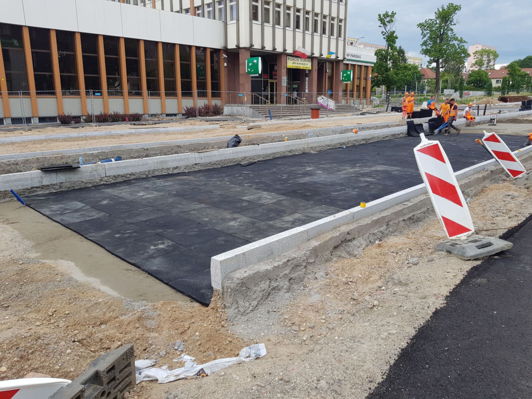 Prace w centrum Olsztyna nabierają tempa