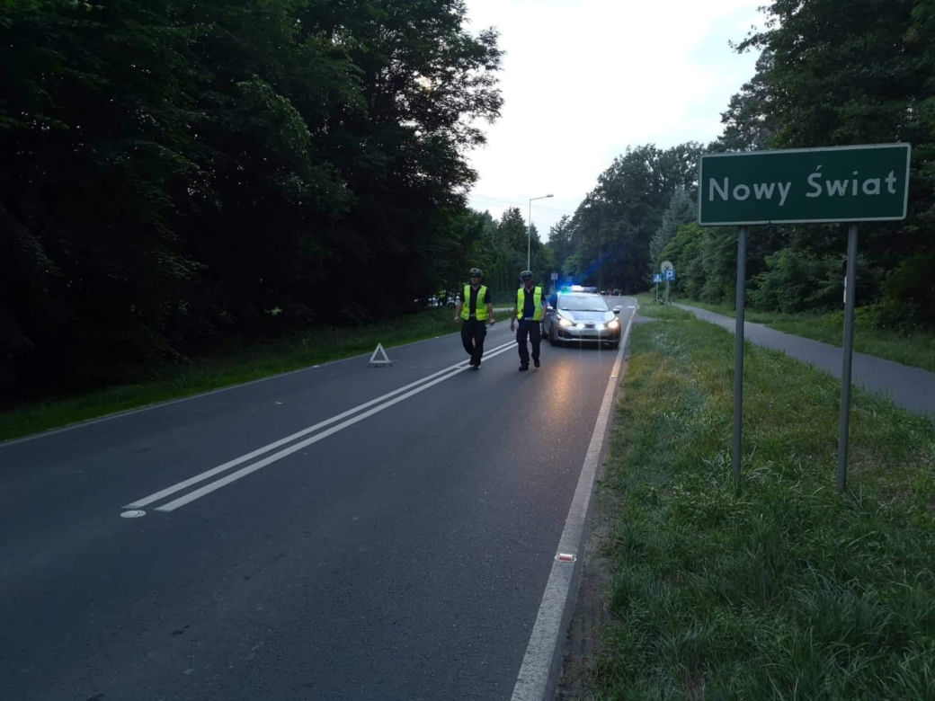 Rower aż odrzuciło. Samochód potracił 13-letnią rowerzystkę 