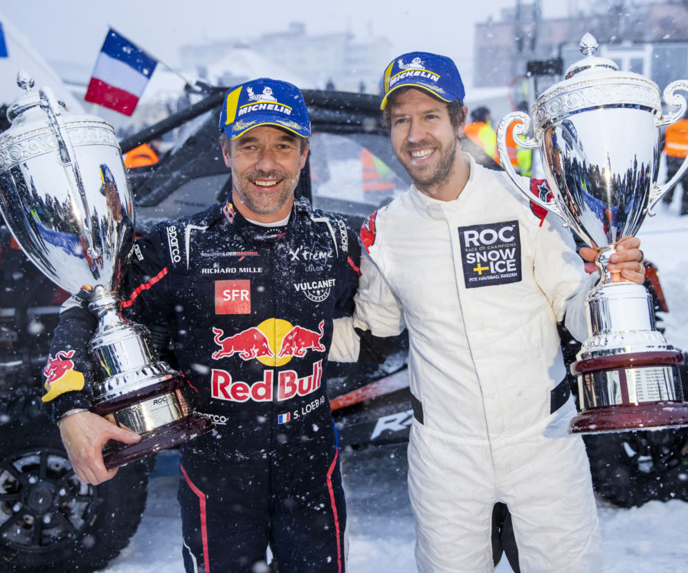 Sebastien Loeb, Sebastian Vettel