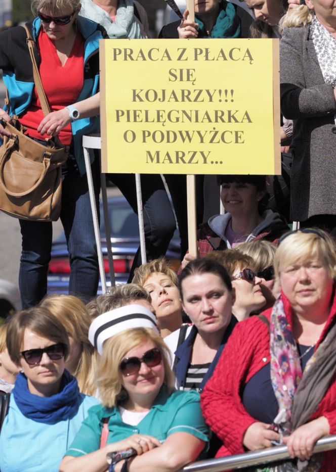 STrajk pielęgniarek