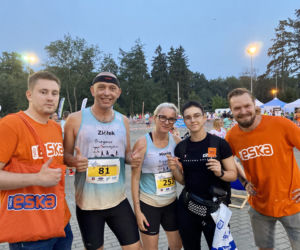 Ekipa Eska Summer City wspierała maratończyków podczas 7. Nocnego Maratonu Szczecińskiego