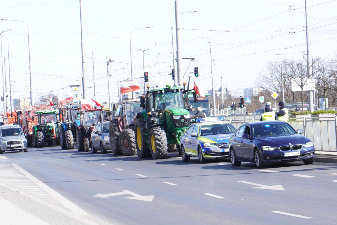 Protest Rolników Poznań 2025 