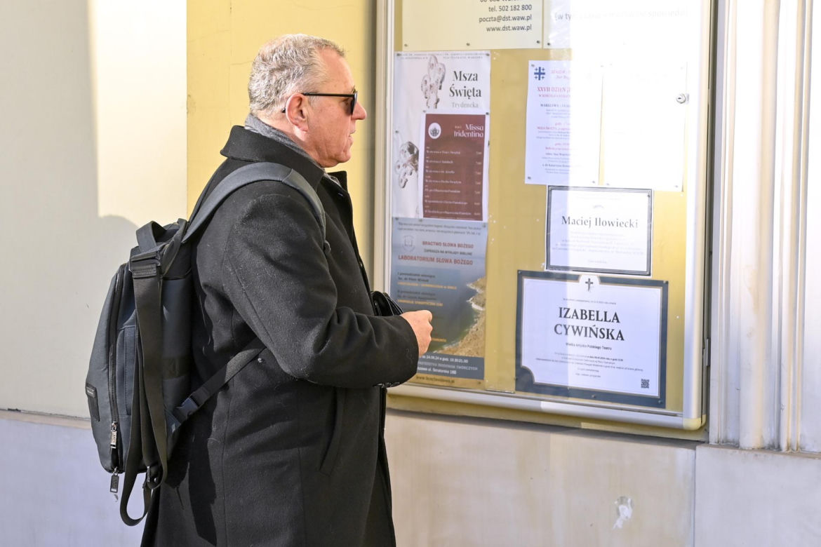 Pogrzeb Izabelli Cywińskiej