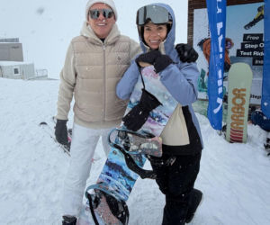 Izabela Janachowska z mężem