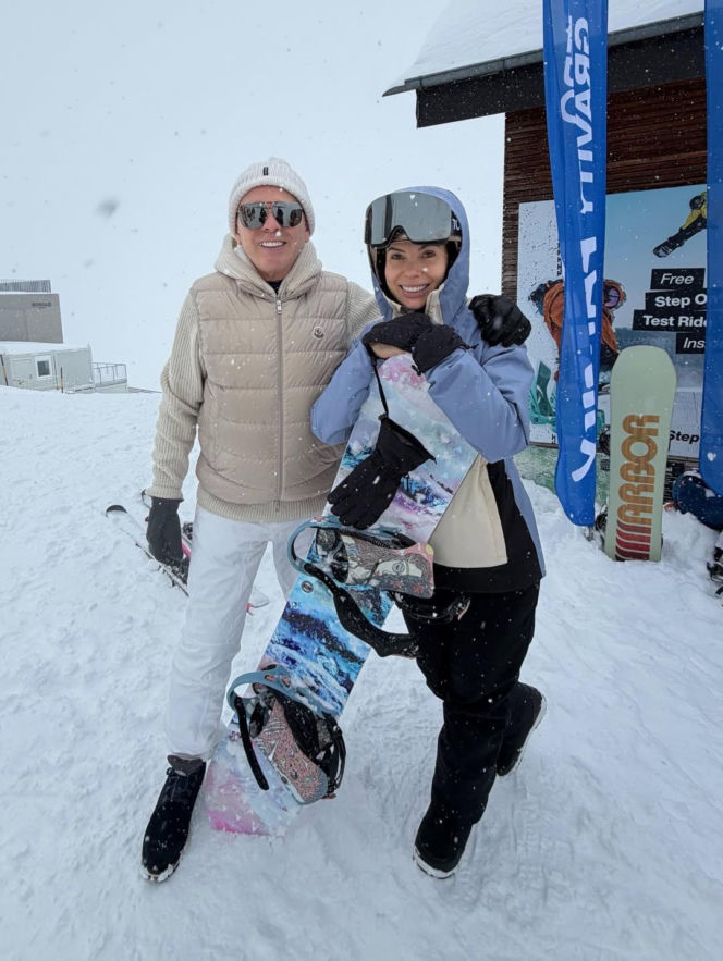 Izabela Janachowska z mężem