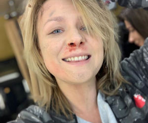 Pierwsza miłość. Marysia (Aneta Zając) po porwaniu przez bandytów