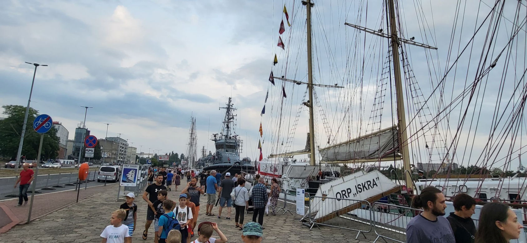 Żagle 2022 w Szczecinie - dzień pierwszy
