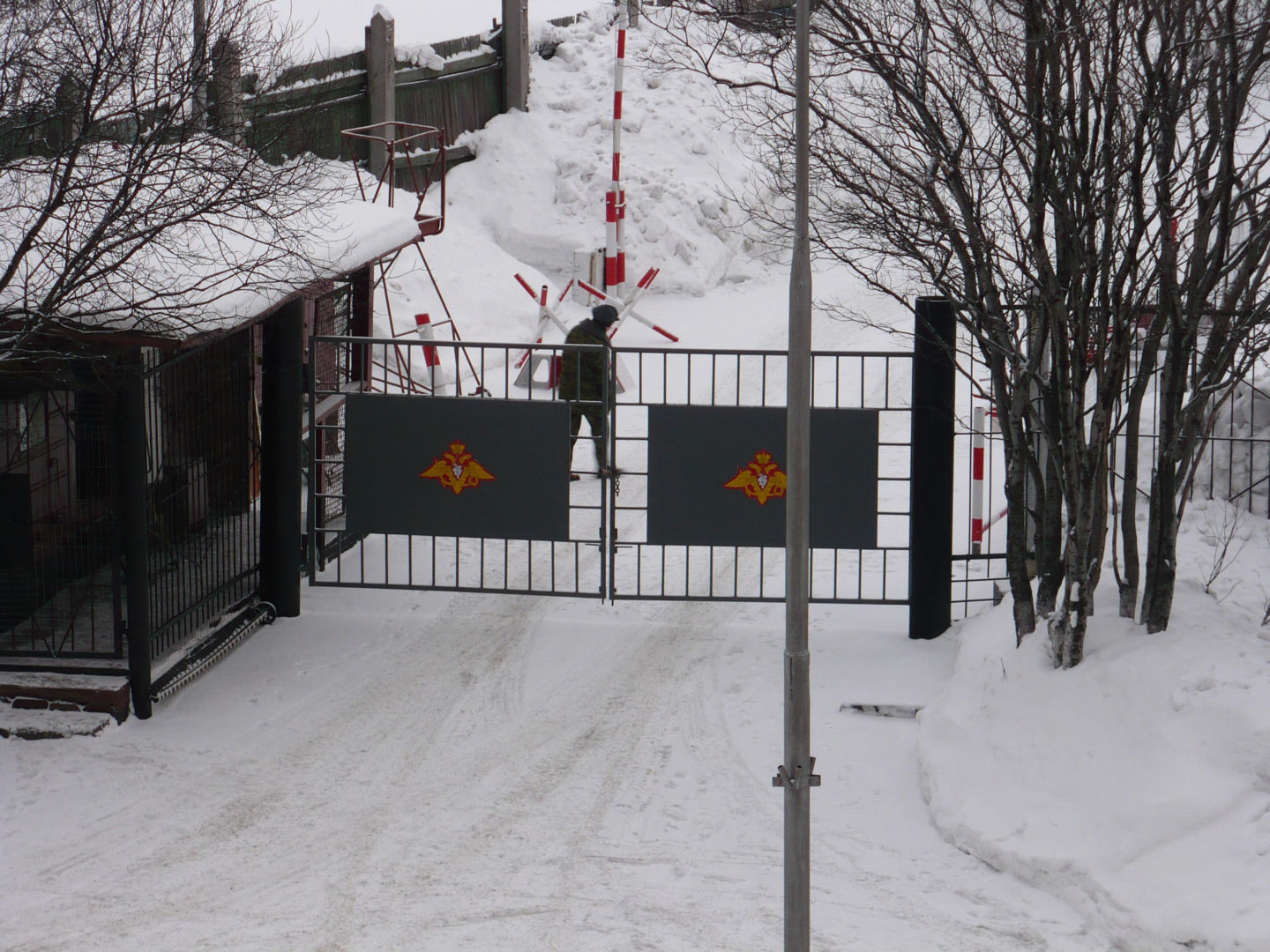 Punkt Kontrolno-Przejściowy do Siewieromorska.