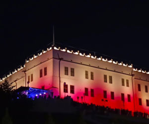 Nowa iluminacja Zamku Książąt Pomorskich w Szczecinie
