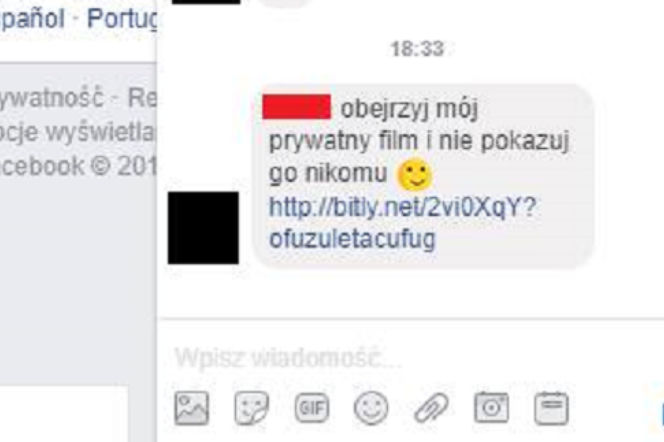 Uwaga wirus: 'obejrzyj mój film i nie pokazuj go nikomu'