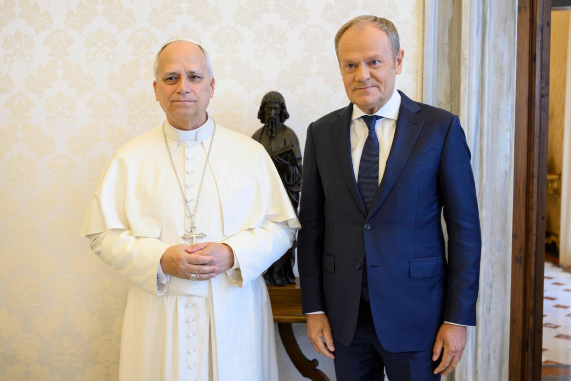 Donald Tusk u papieża Leona XIV