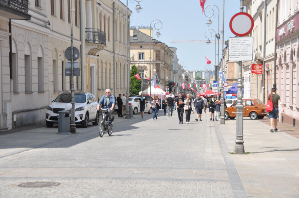 Ulica Sienkiewicza w Kielcach
