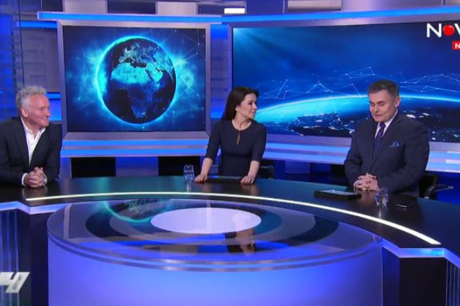 Tadla i Kret w studio NOWA TV