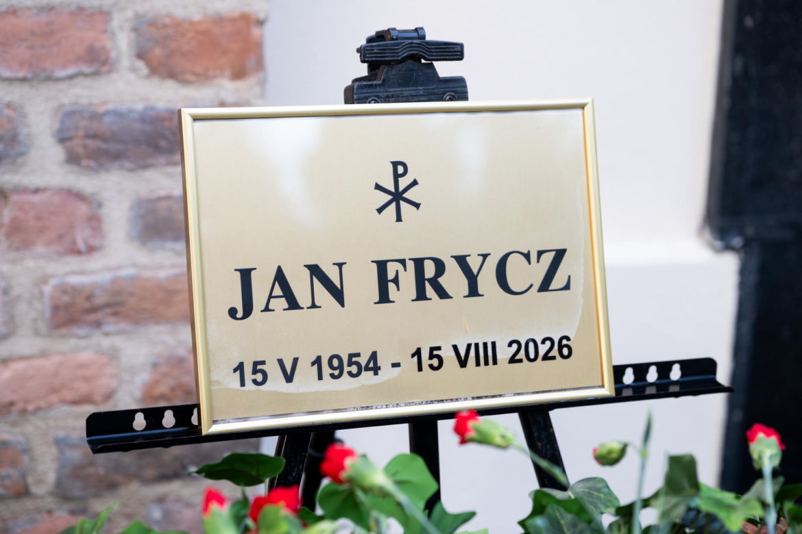 Jan Frycz, tak wygląda jego grób