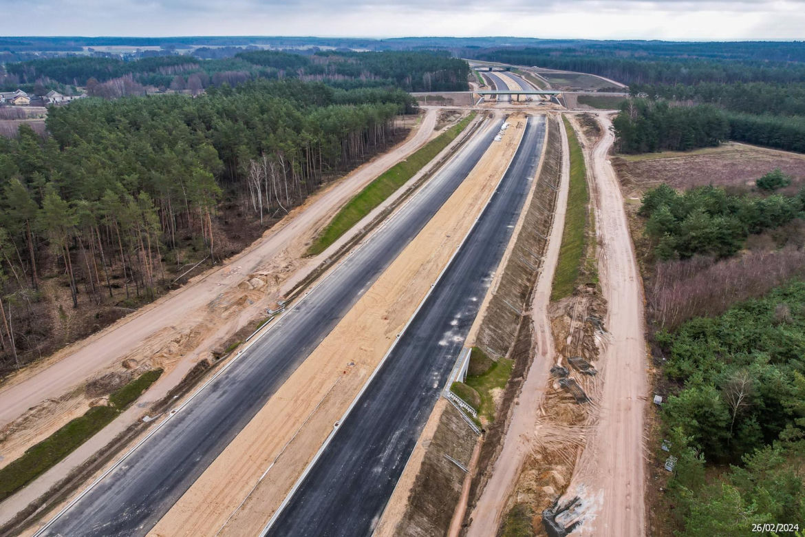 Budowa autostrady A2 Kałuszyn - Groszki
