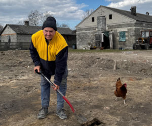 Odbudowa domu w Wyrykach Woli pod Włodawą