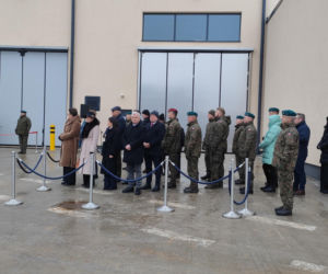 Otwarcie hali remontowej w 18. Łomżyńskim Pułku Logistycznym