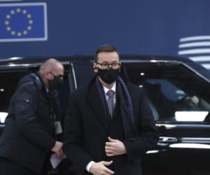Premier Mateusz Morawiecki na szczycie UE w Brukseli