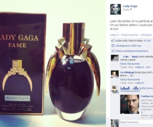 Lady Gaga, perfumy Fame