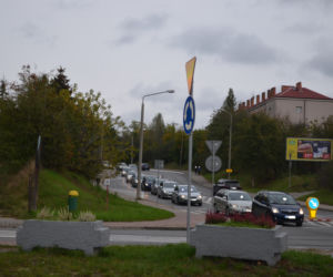 Korki po zamknięciu przejazdu Starachowice-Zachodnie