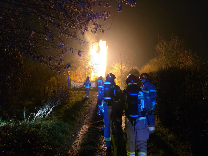 Potężny wyciek gazu w Krakowie. Ogromny słup ognia poderwał mieszkańców na nogi!