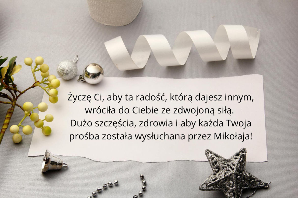 Najpiękniejsze kartki na Mikołajki i życzenia prosto z serca