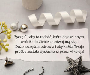 Najpiękniejsze kartki na Mikołajki i życzenia prosto z serca