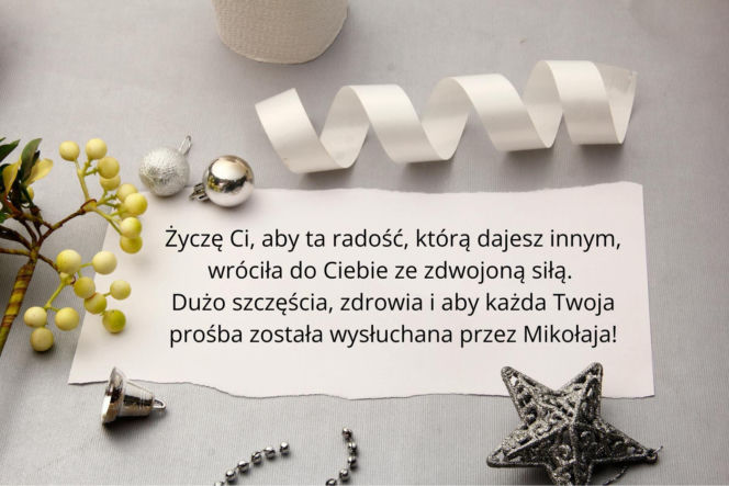 Najpiękniejsze kartki na Mikołajki i życzenia prosto z serca