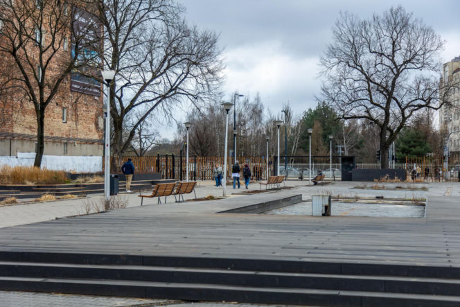 Centrum Lokalne Kamionek w Warszawie wiosną 2026 r.