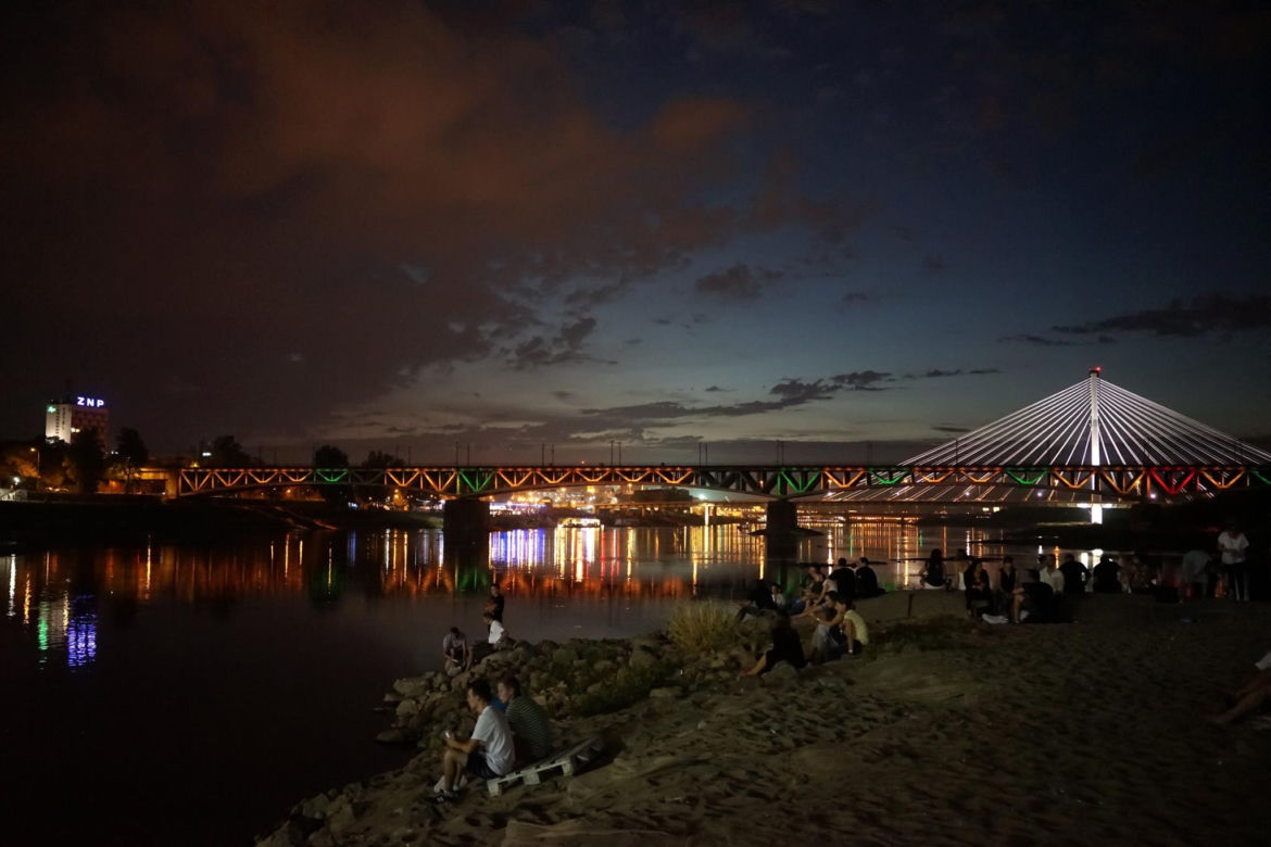 Plaża nad Wisłą