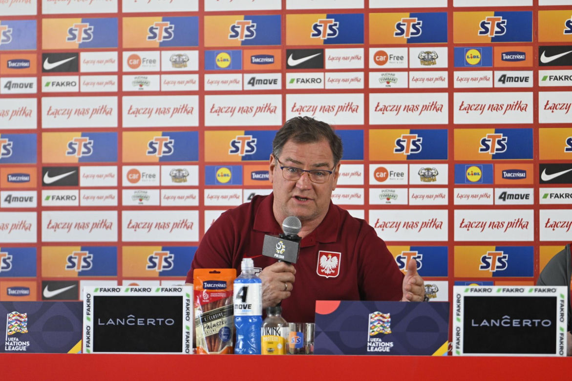Konferencja reprezentacji Polski: Jan Urban i Wiktor Nowak