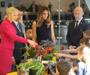 Melania Trump w Centrum Nauki Kopernik