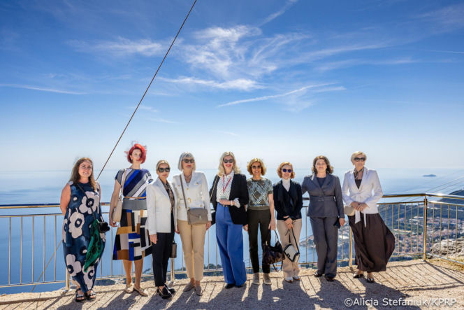 Pierwsze Damy w Chorwacji: Marta Nawrocka i Agata Duda