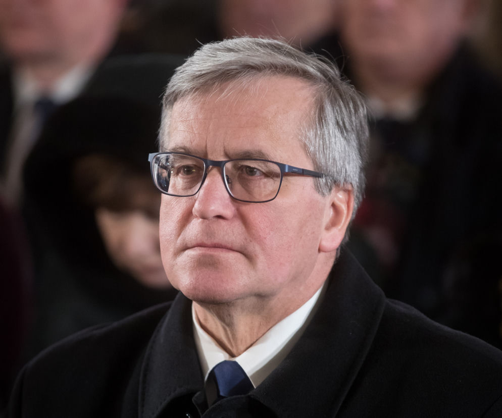 Komorowski z Covid w szpitalu