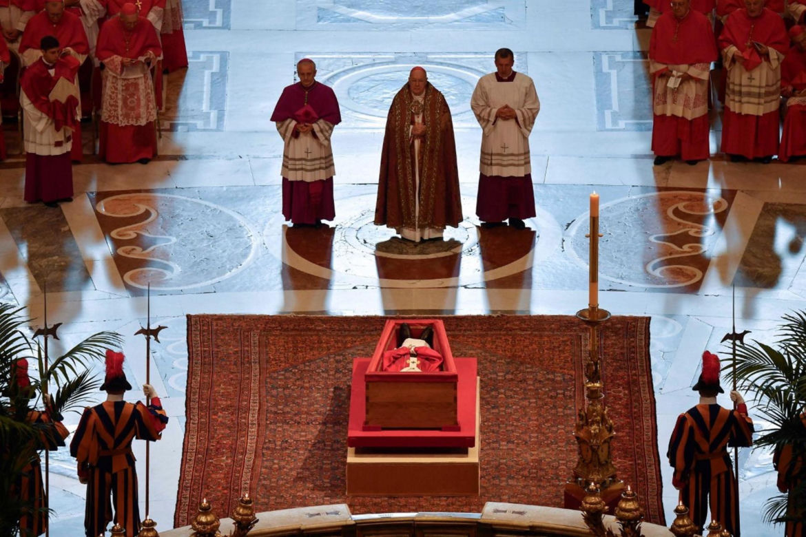 Trumna Papieża.