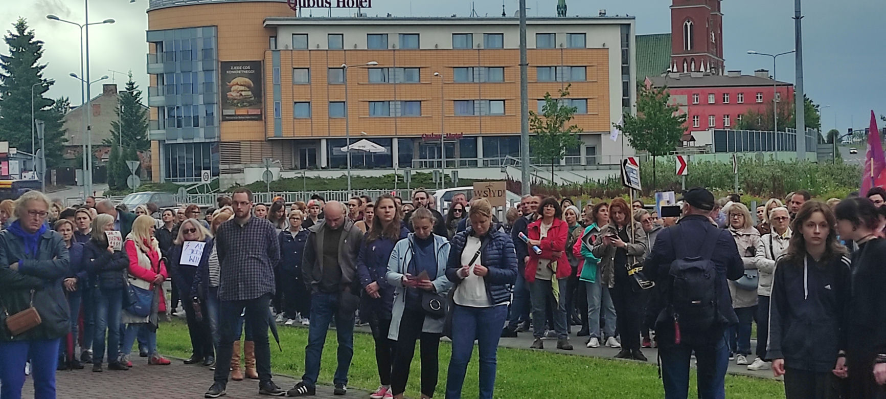 Protest kobiet "Ani jednej więcej!" w Kielcach (14 czerwca 2023)