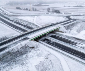 Trudne warunki drogowe w Polsce